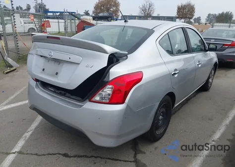 2019 Nissan Versa 1.6 Sv z USA, uszkodzony, nr VIN 3N1CN7AP5KL842473